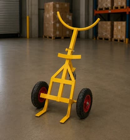 Drum Trolley with Scooter Wheel
