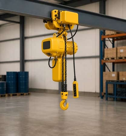 Electric Chain Hoist with Travelling Trolley