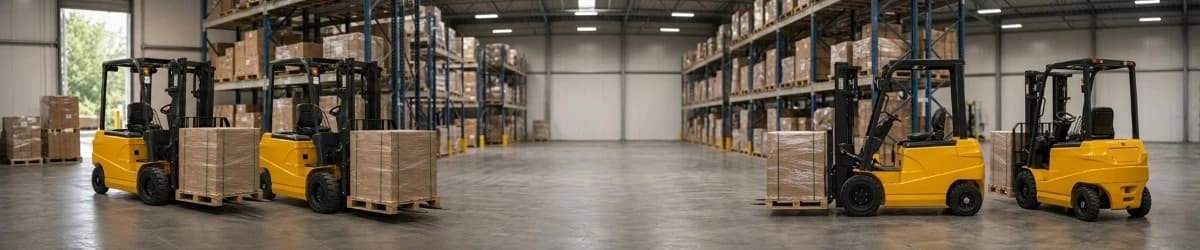 Electric Forklift banner