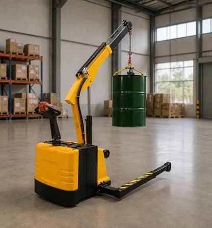 Fully Electric Battery Operated Floor Crane thumbnail 2