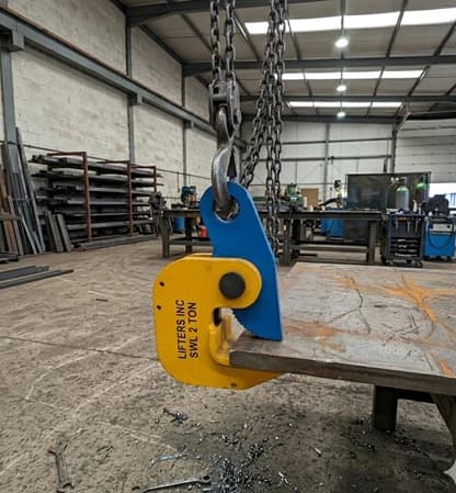 Horizontal Plate Lifting Clamp