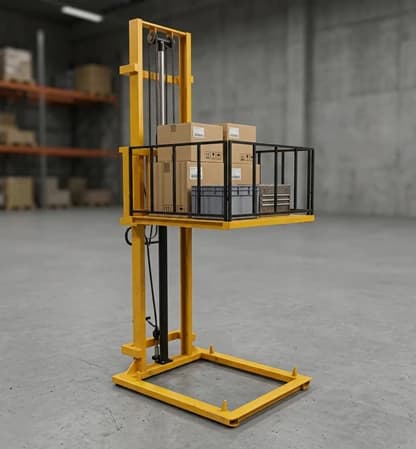 Hydraulic Single Mast Goods Lift