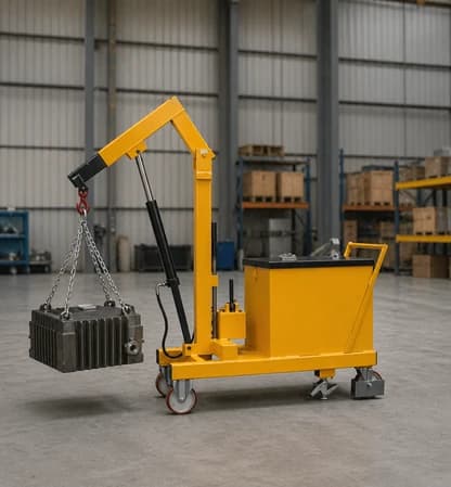 Manual Operated Counter Balance Floor Crane