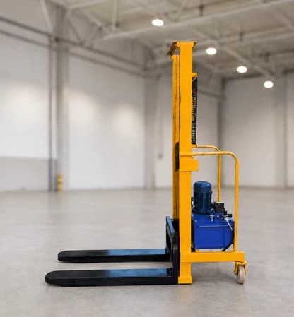 Semi Electric Stacker with Single / Three Phase