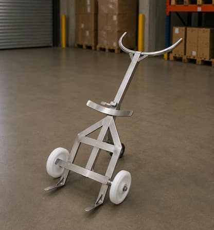SS Drum Trolley